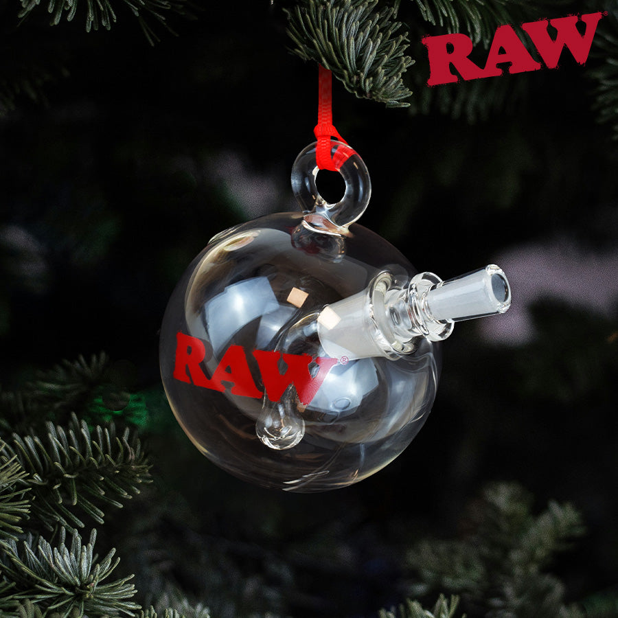 RAW Christmas Holiday Ornament | Cone Holder Pipe