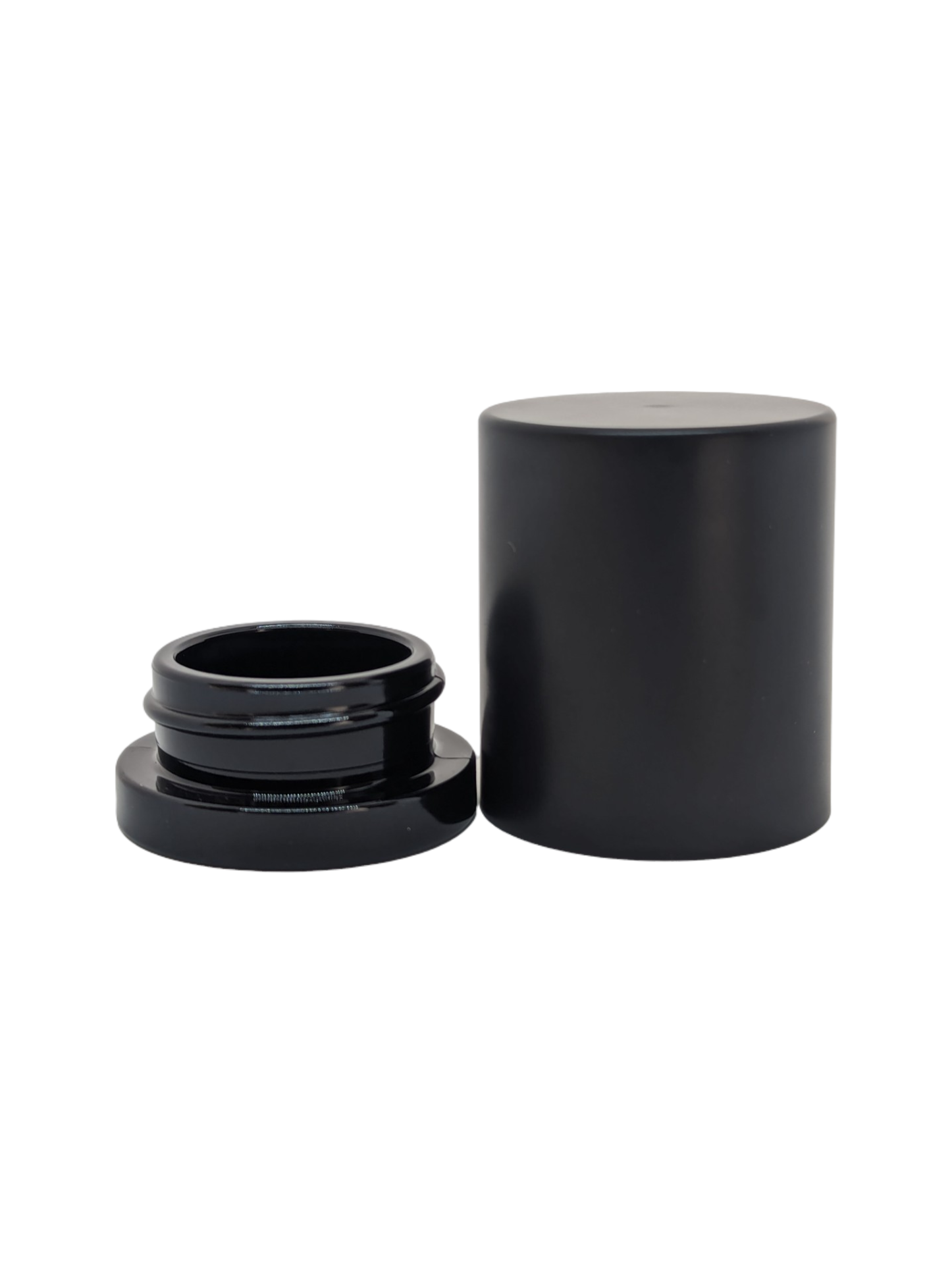 THE ROGUE | 9ml Round Glass Tall Shoulderless Screw Top Jars | Child Resistant Lid