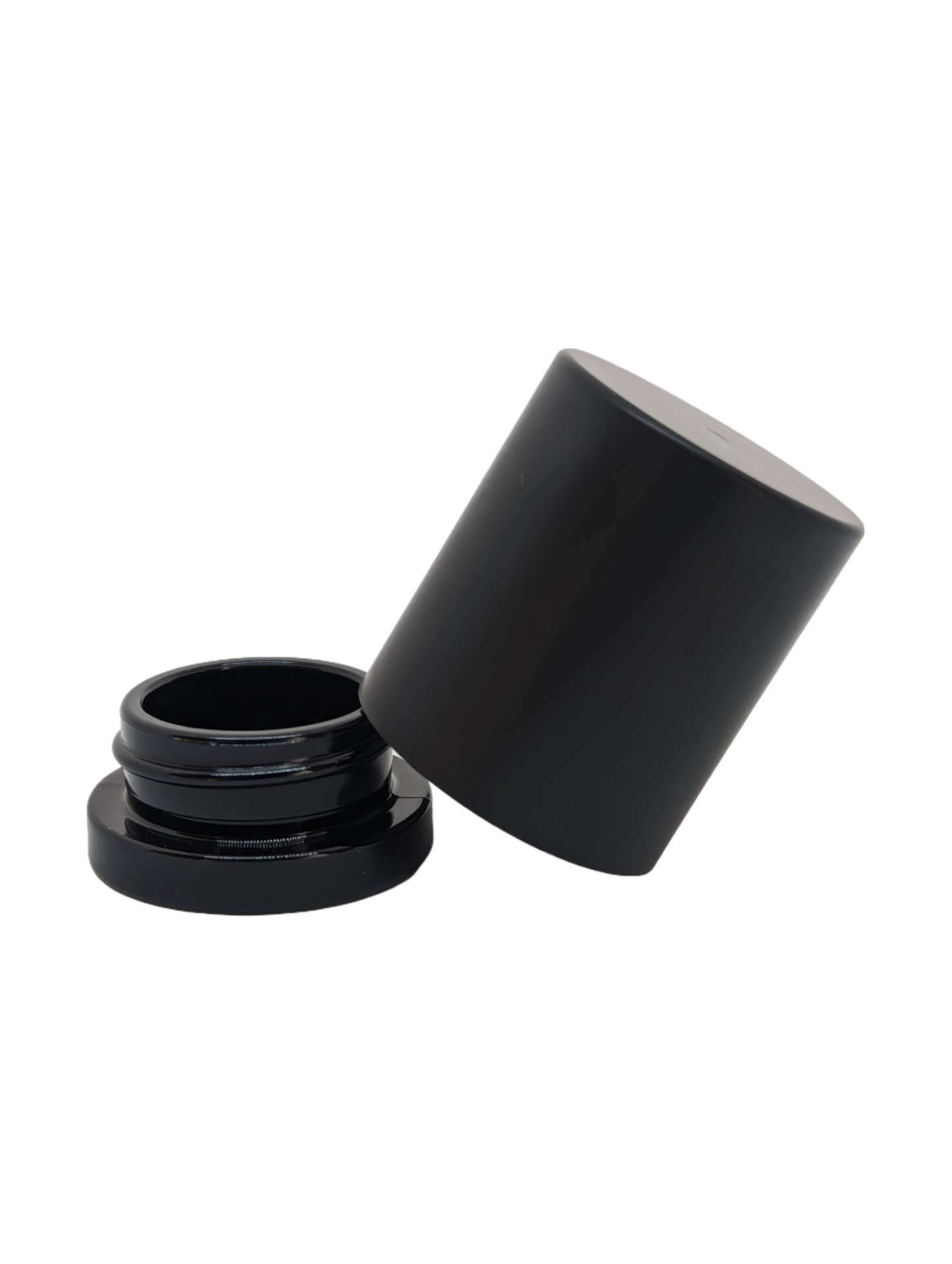 THE ROGUE | 9ml Round Glass Tall Shoulderless Screw Top Jars | Child Resistant Lid