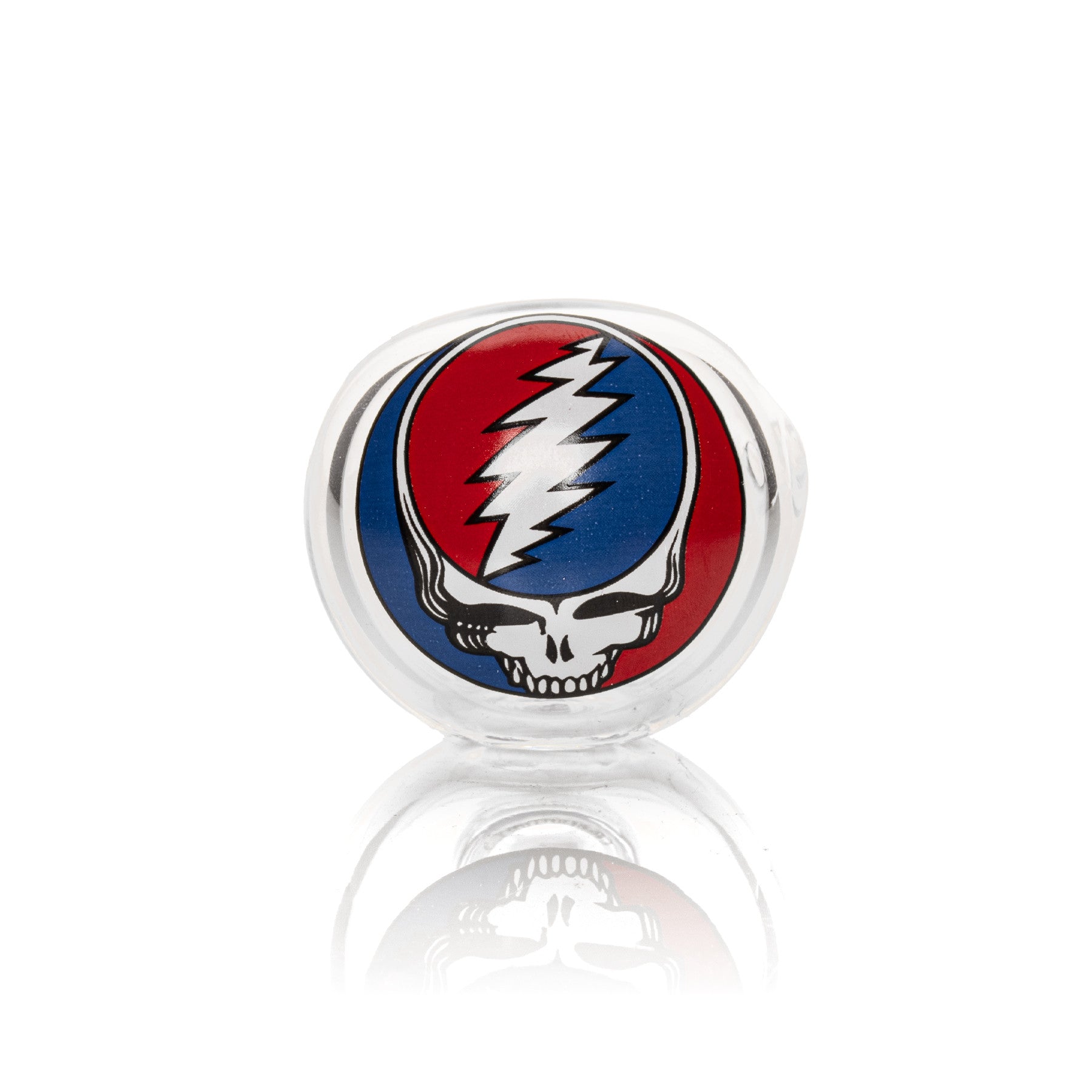 GEAR x Grateful Dead | 4.5" Steal Your Face Spoon Hand Pipe | w/ Collectible Tin