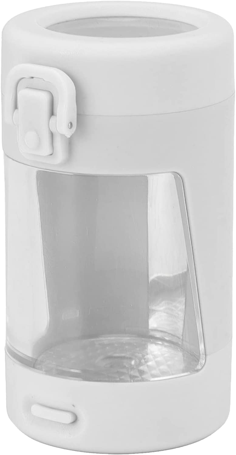 Glow Jar Magnifying Glass Display White