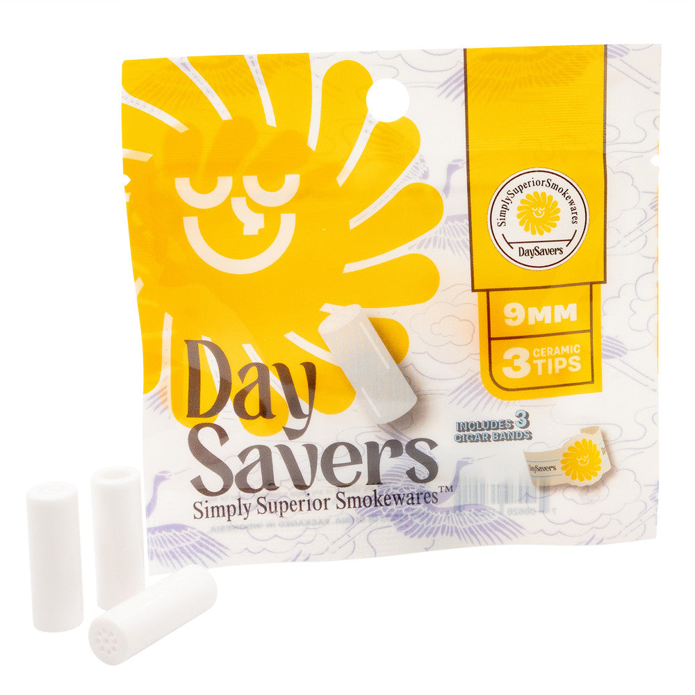 DaySavers | Ceramic Filter Tips with Ceramicool Technology | 9mm