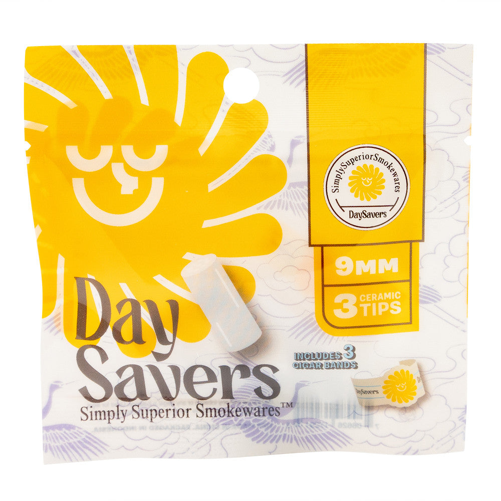 DaySavers | Ceramic Filter Tips with Ceramicool Technology | 9mm