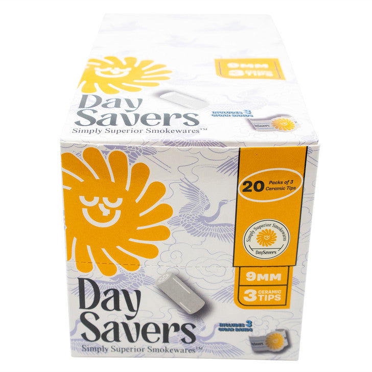 DaySavers | Ceramic Filter Tips with Ceramicool Technology | 9mm