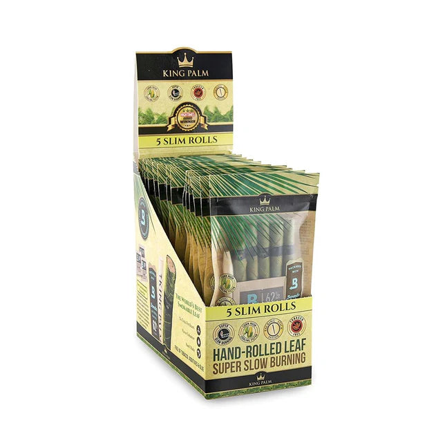 King Palm Wraps | Slim Pre-Rolled Cones | 5 pack
