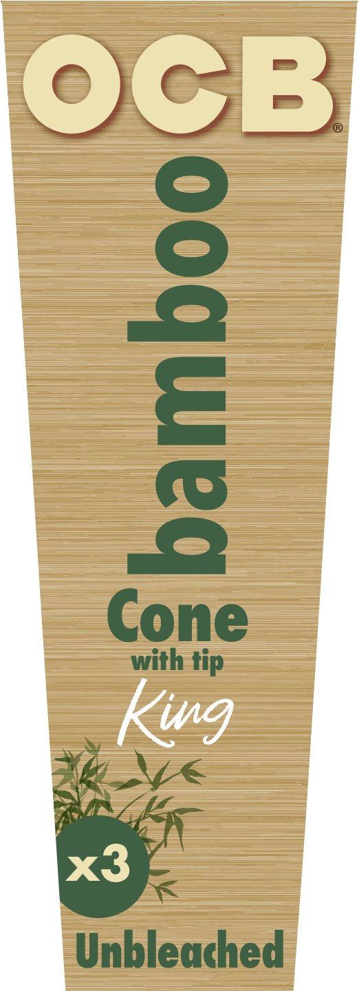 OCB Bamboo King Size Pre-Rolled Cones | 3 pack