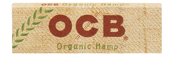 OCB Organic Hemp Rolling Papers | Size: Single Wide - Single Window