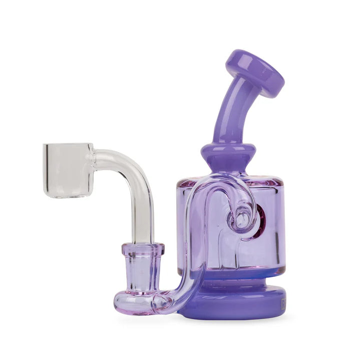4.25" Mini Dab Rig | Red Eye Glass | Multiple Colours