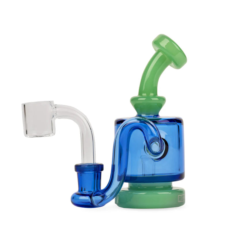 4.25" Mini Dab Rig | Red Eye Glass | Multiple Colours