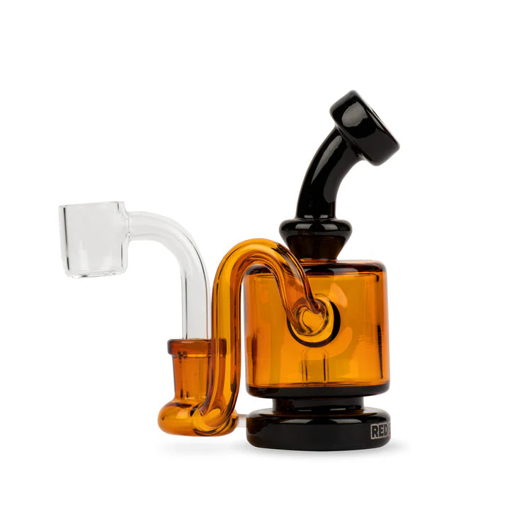 4.25" Mini Dab Rig | Red Eye Glass | Multiple Colours
