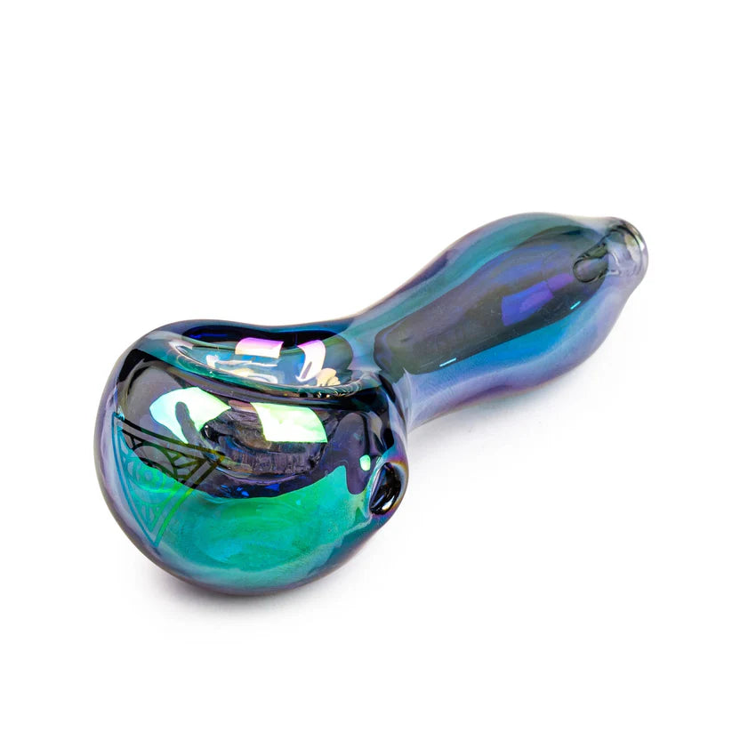 4" Terminator Spoon Hand Pipe | Red Eye Tek | Multiple Colours