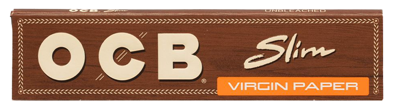 OCB Virgin Unbleached Rolling Papers | Size: King Size Slim