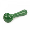 4.5" Spoon Hand Pipe - Jade Green Colour
