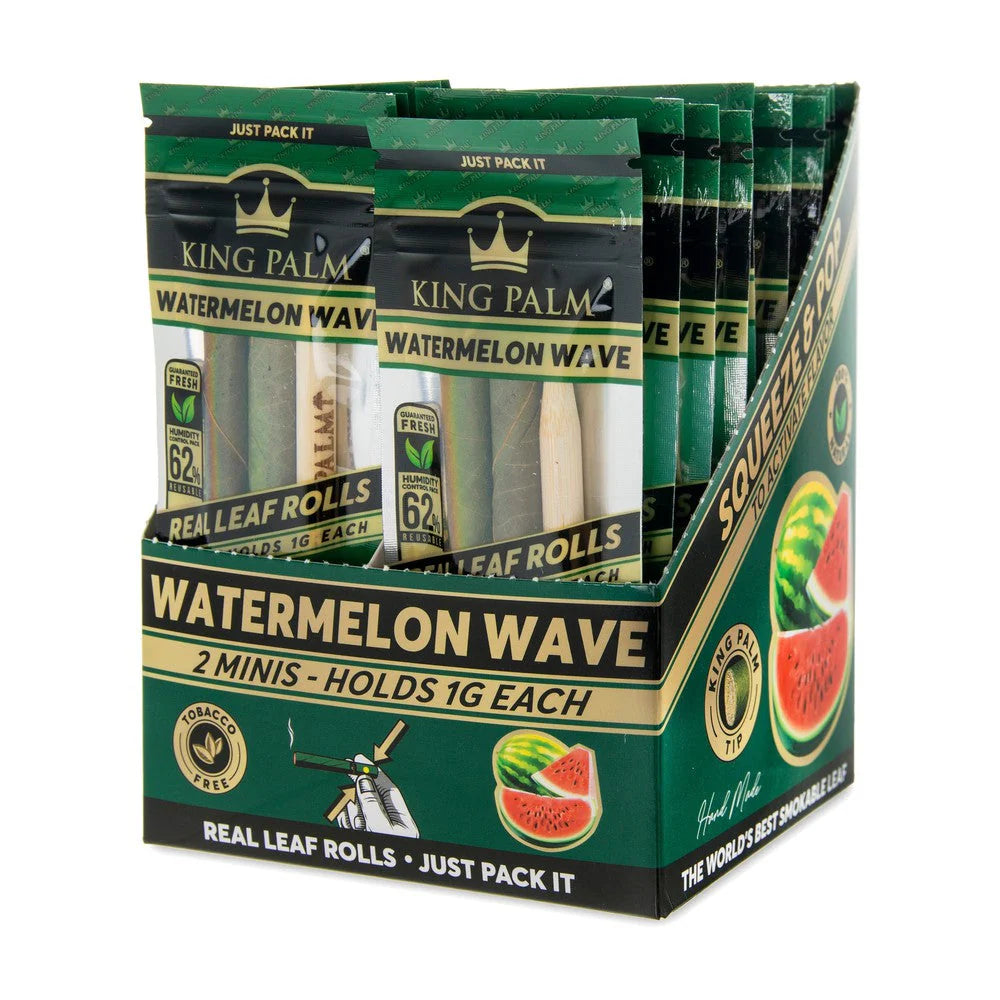 King Palm Wraps | Mini Pre-Rolled Cones | Watermelon