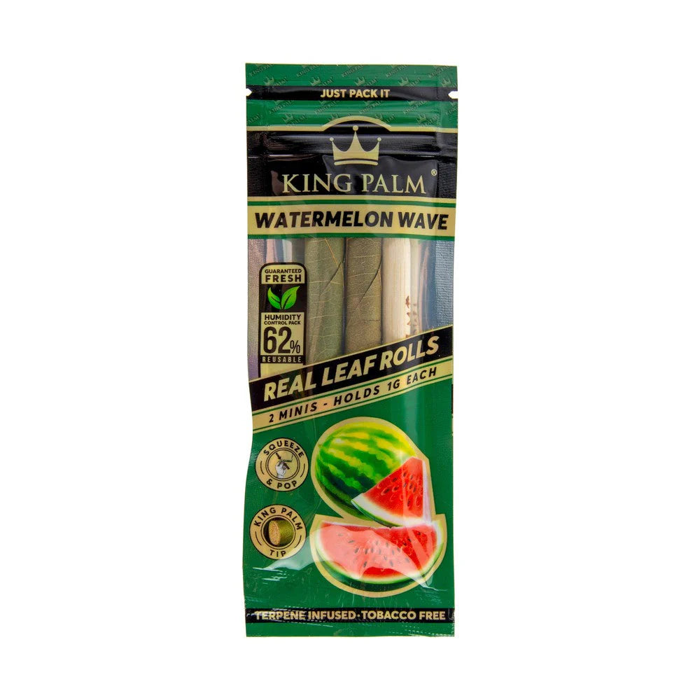King Palm Wraps | Mini Pre-Rolled Cones | Watermelon