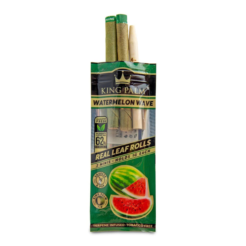 King Palm Wraps | Mini Pre-Rolled Cones | Watermelon