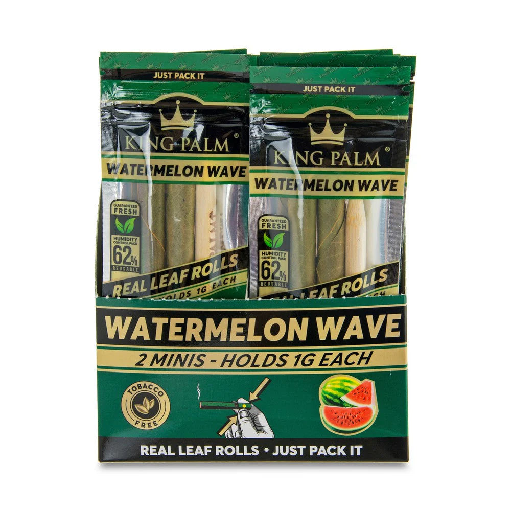 King Palm Wraps | Mini Pre-Rolled Cones | Watermelon