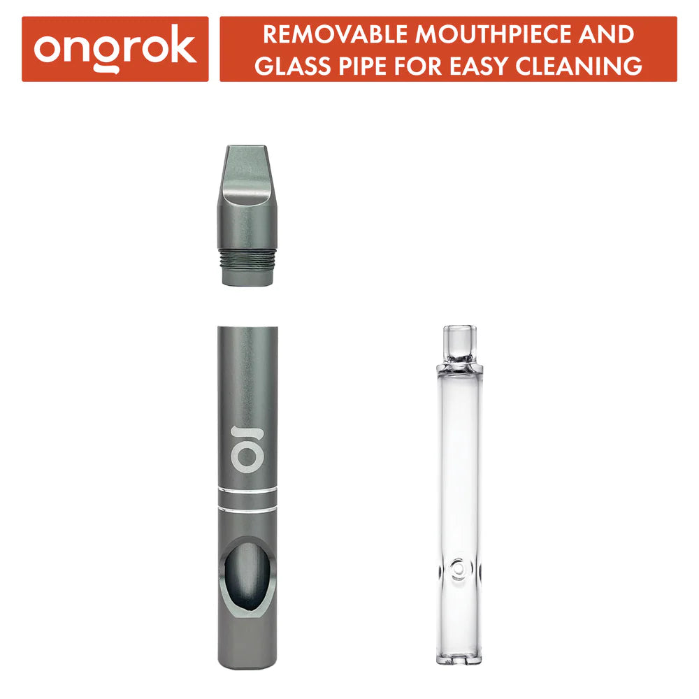 Ongrok Aluminum Meditation Hash Pipe | Multiple Colours