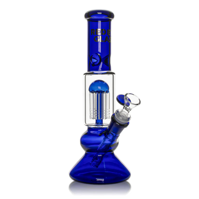 10" Blaze Water Pipe Bong | Red Eye Glass | Multiple Colours