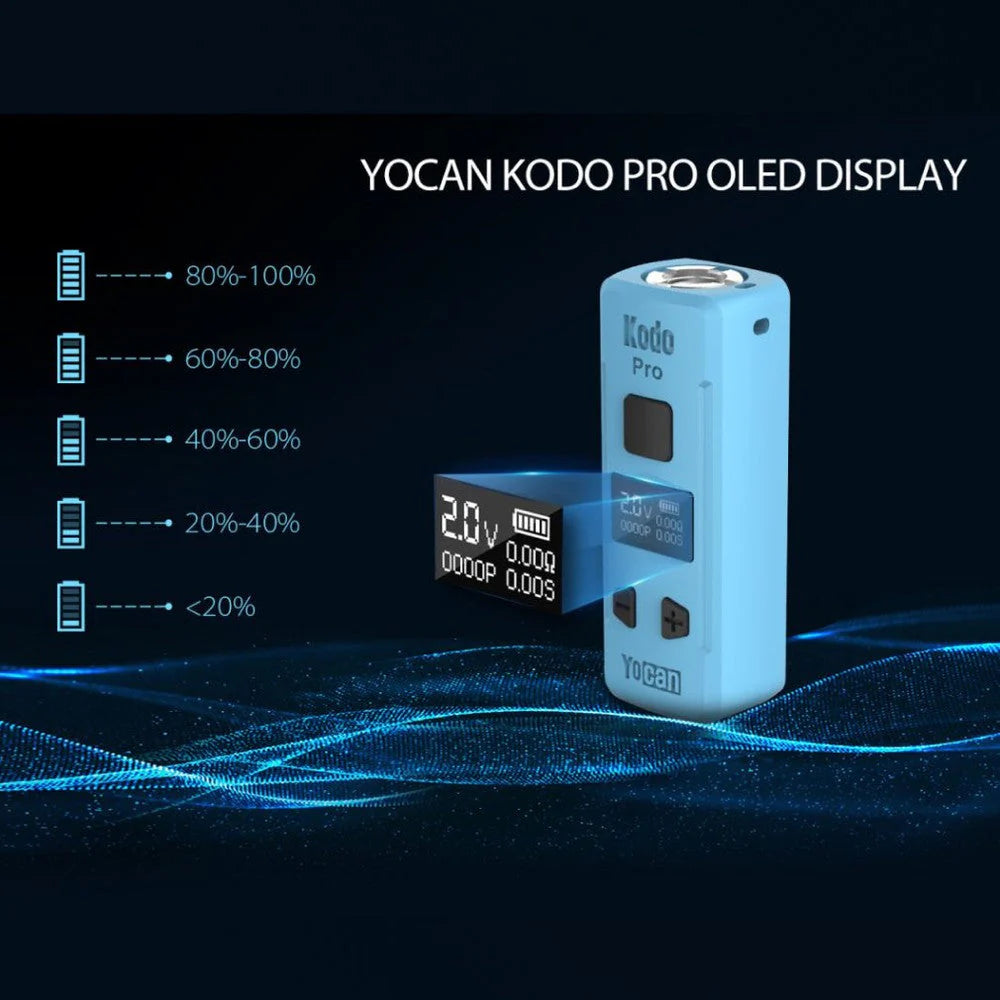 Kodo Pro Digital 510 Battery | Yocan | Multiple Colours