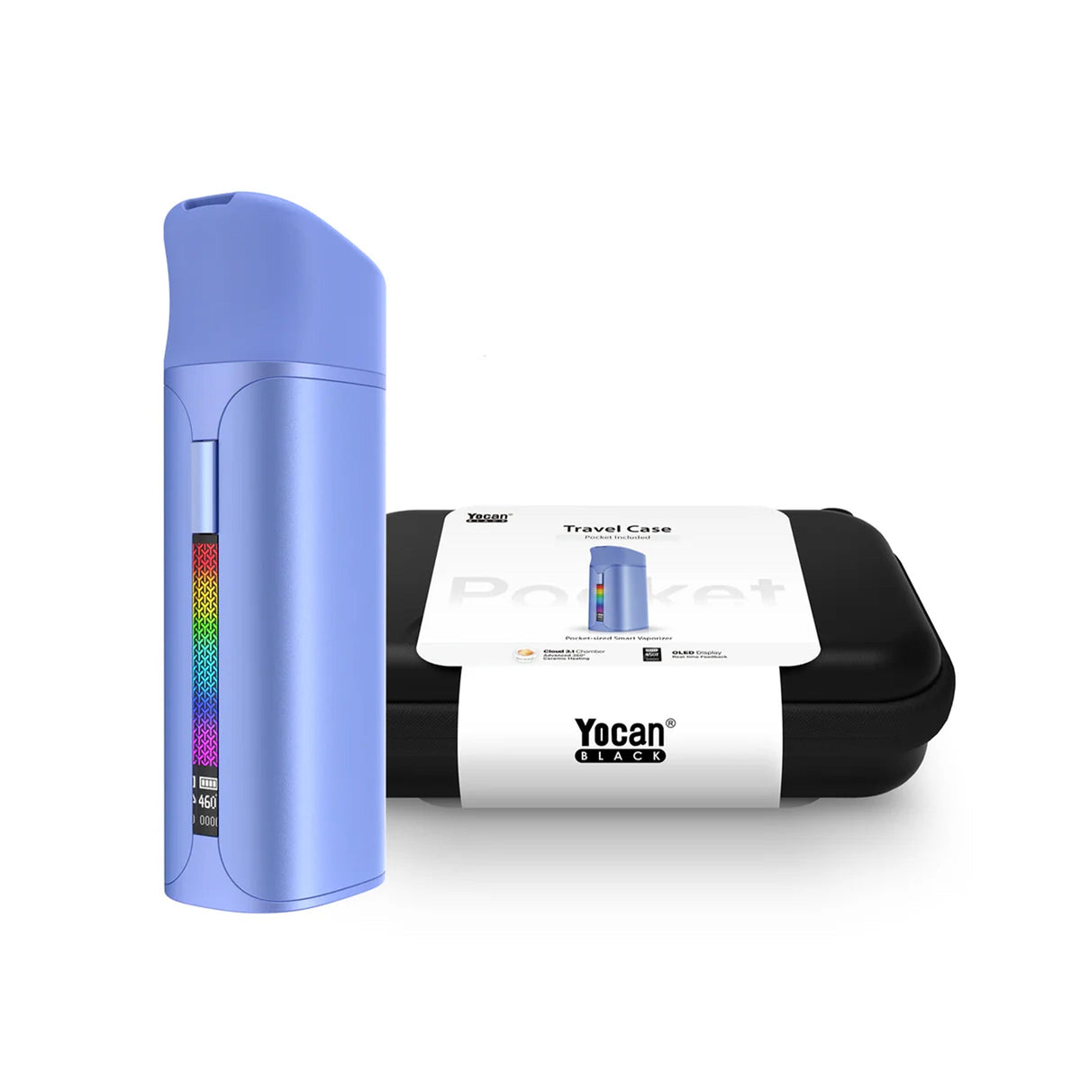 Pocket Concentrate Vaporizer & Travel Case | Yocan Black | Multiple Colours