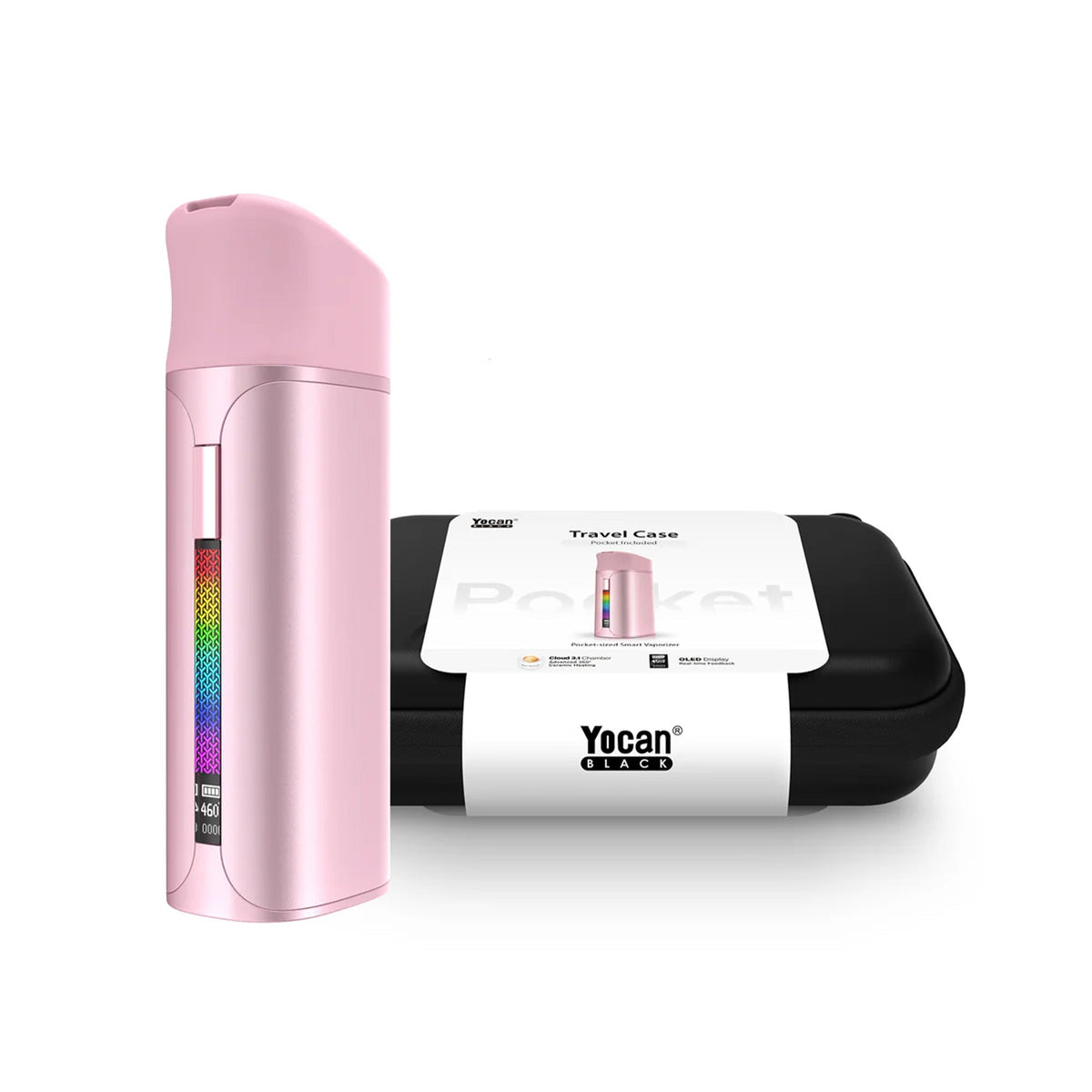 Pocket Concentrate Vaporizer & Travel Case | Yocan Black | Multiple Colours