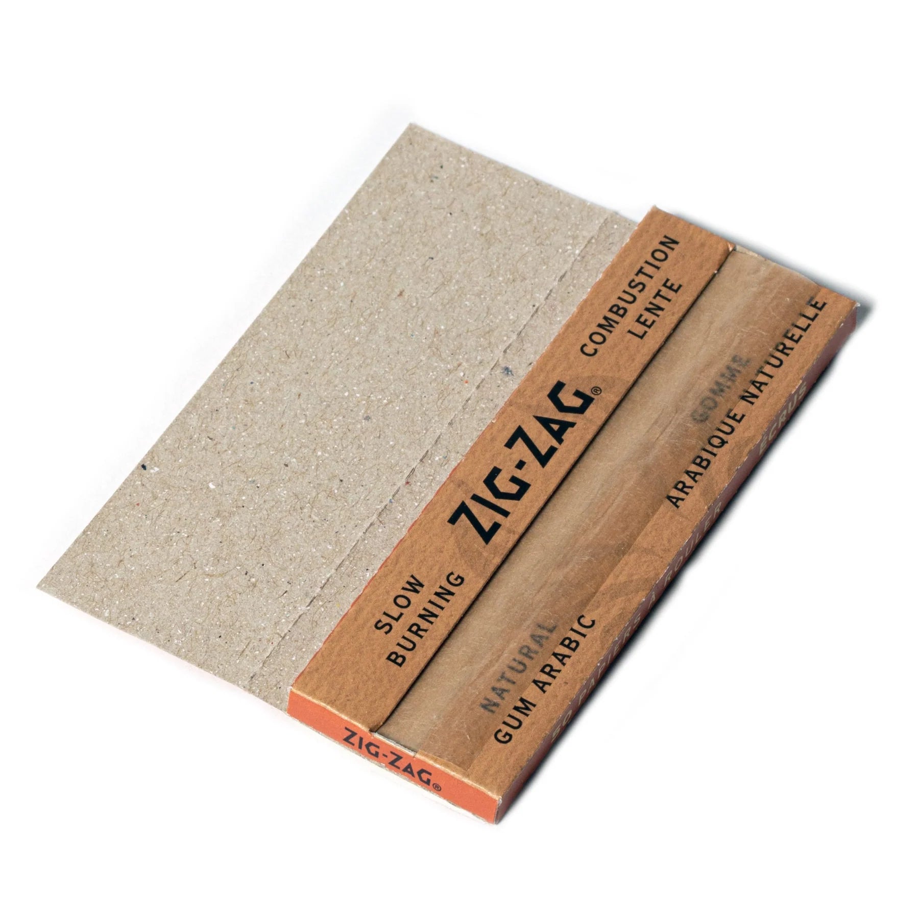 Zig Zag Unbleached Slow Burning Rolling Papers | Size: 1 1/4