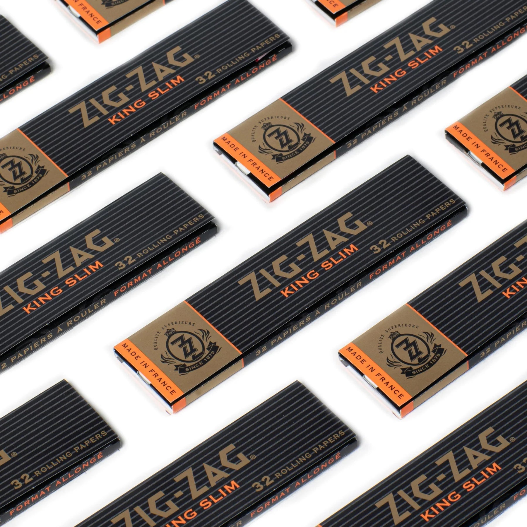 Zig Zag Premium Black Rolling Papers | Size: King Size Slim