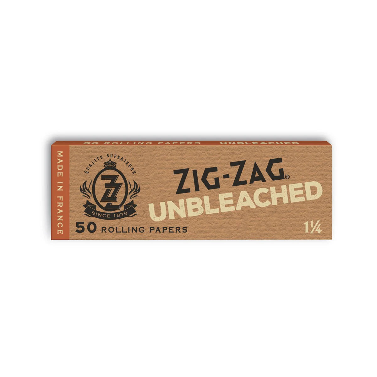Zig Zag Unbleached Slow Burning Rolling Papers | Size: 1 1/4