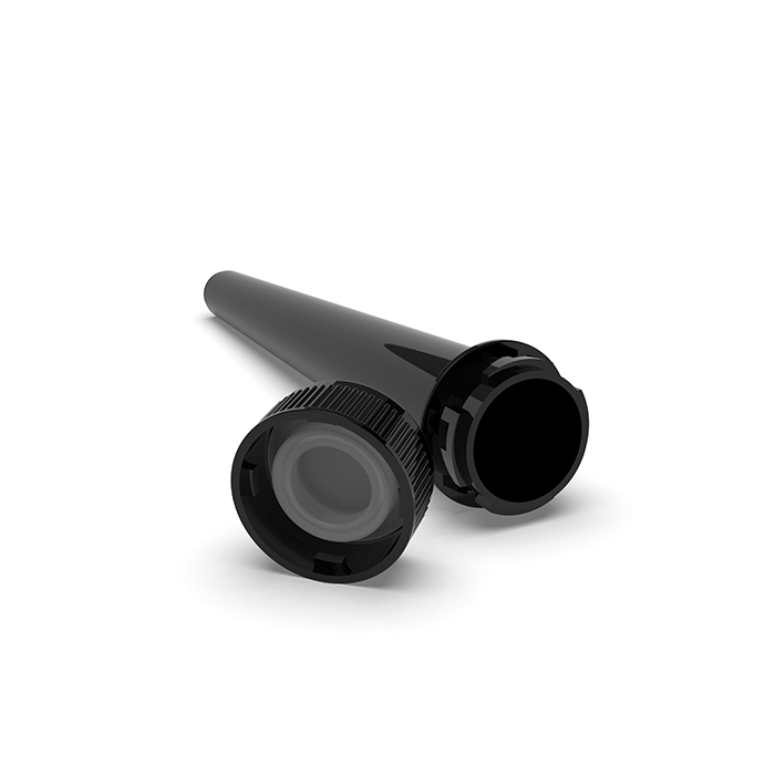 King Size Conical Opaque Plastic Pre-roll Tubes | 120mm | Child Resistant