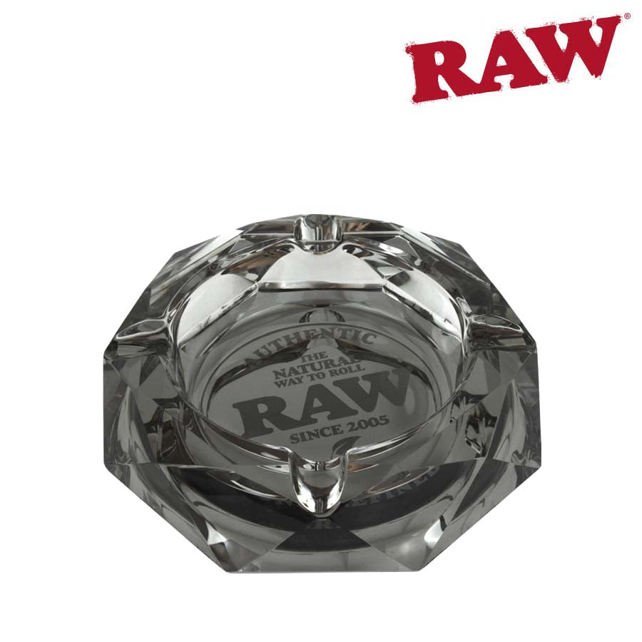 RAW Prism Glass Ashtray - Dark Side