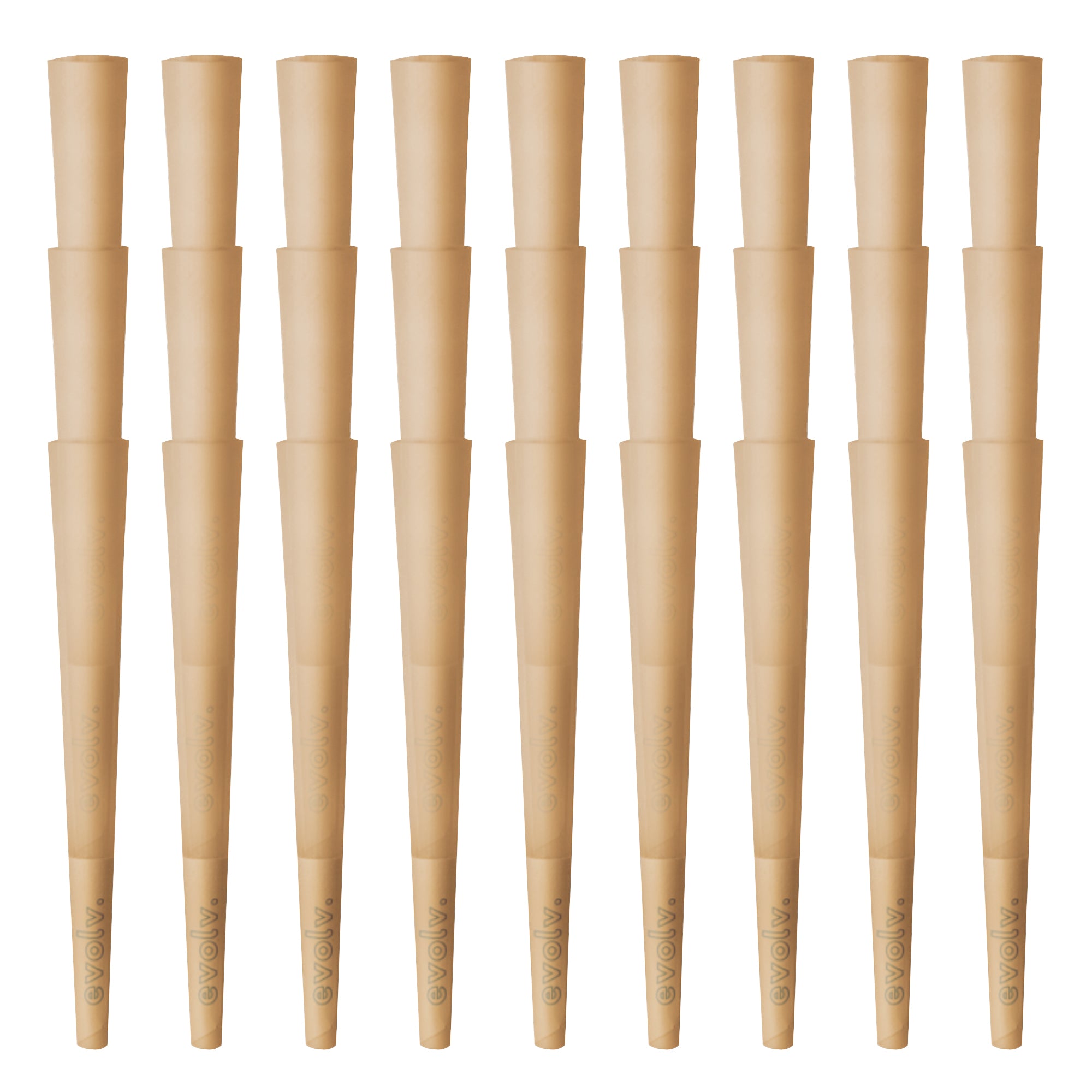 EVOLV Organic Hemp Pre-Rolled Cones | Single Size (Dog Walker) | 70mm/30mm | 800/Pack