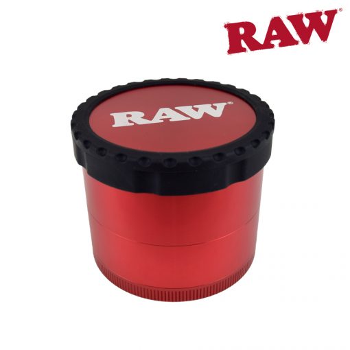 RAW Life 4 Piece Grinder | V3 | Red