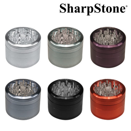 Sharpstone Glass Top Grinder | 4pc | 2.5"