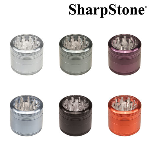 Sharpstone Glass Top Grinder | 4pc | 2.2"