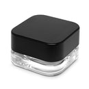 9 ml glass jar with black lid
