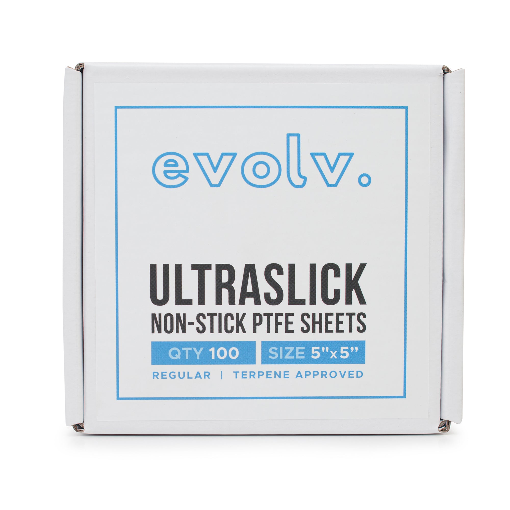 EVOLV | PTFE Ultra Slick Non-Stick Sheets | 5"x5" | 100 Count