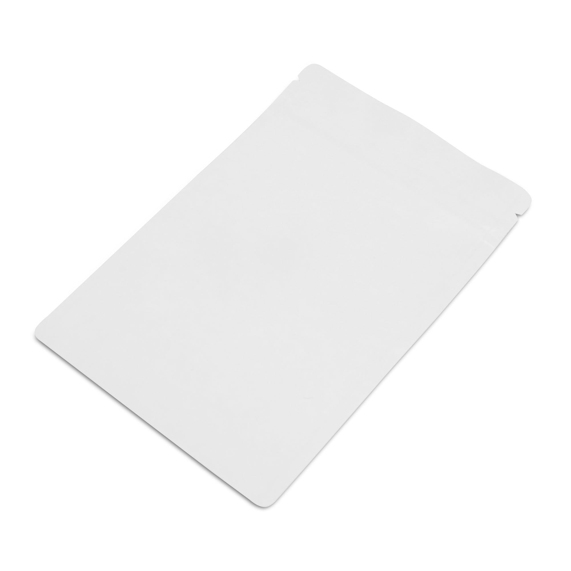 Matte White Mylar 7g Bag | Tamper Evident | 100pc
