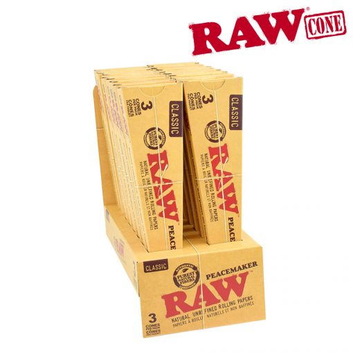 RAW Classic Peacemaker Pre-Rolled Cones