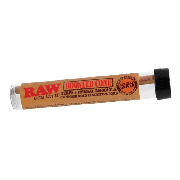 RAW Rocket Booster Cone w/ Cannabinoid Hactivators | Sundae Driver | King Size