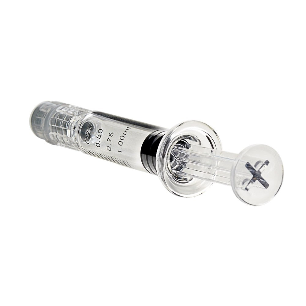 Glass Dab Applicator Luer Lock Syringes /w Measurements 1ML