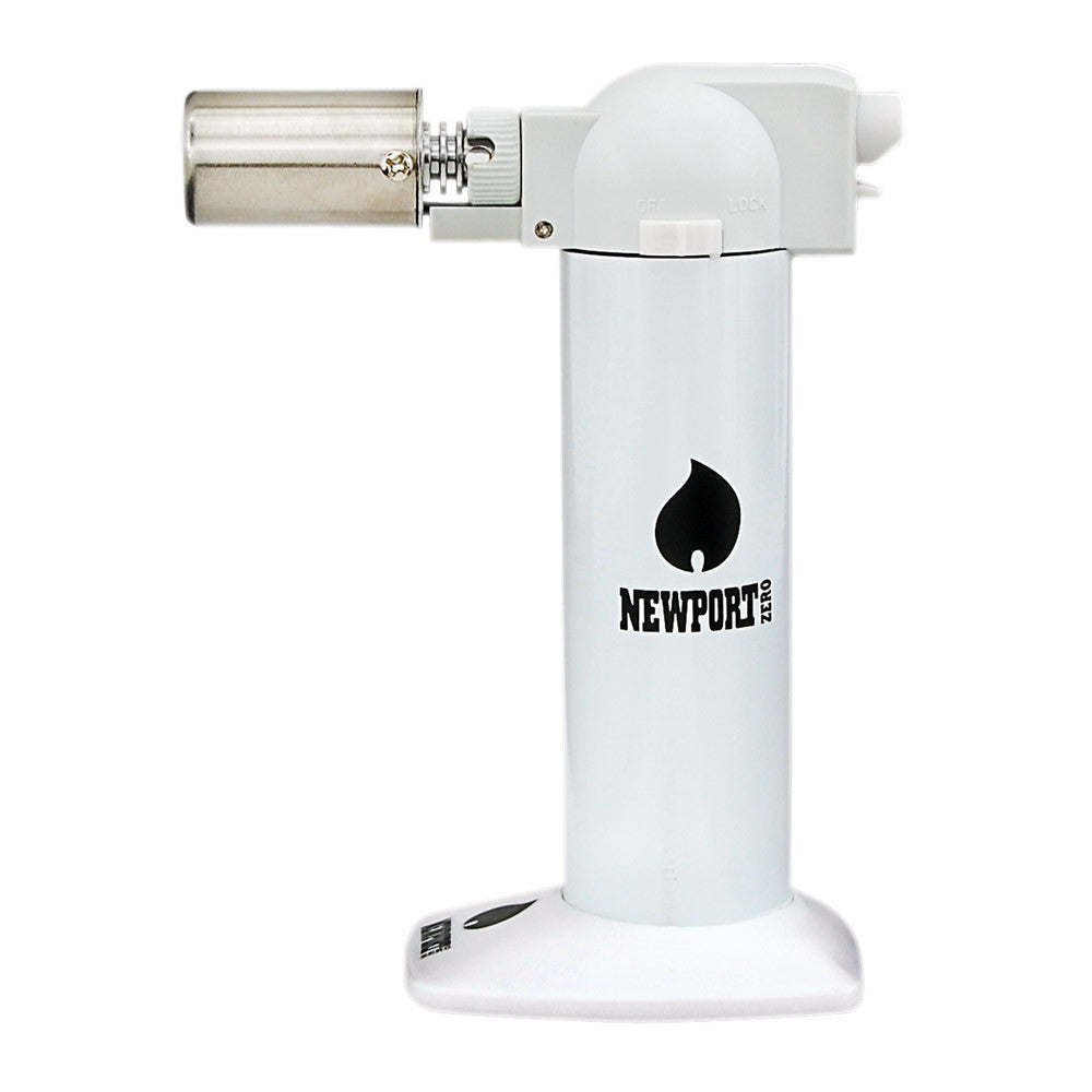Newport Cigar Torch White - No Butane - 6"