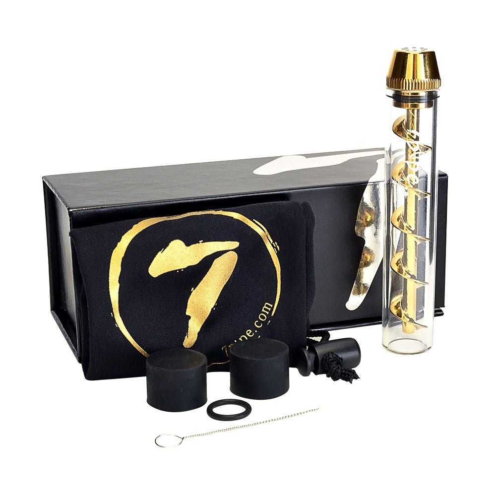 4" Twisty 5 Chambered Glass Blunt