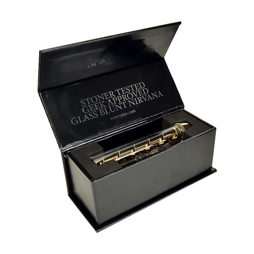 4" Twisty 5 Chambered Glass Blunt