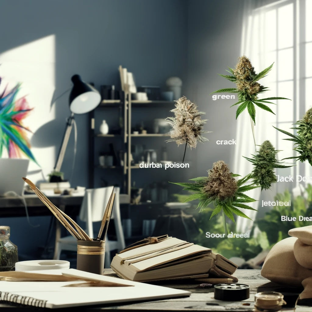 Top 5 Cannabis Strains to Boost Your Creativity and Focus