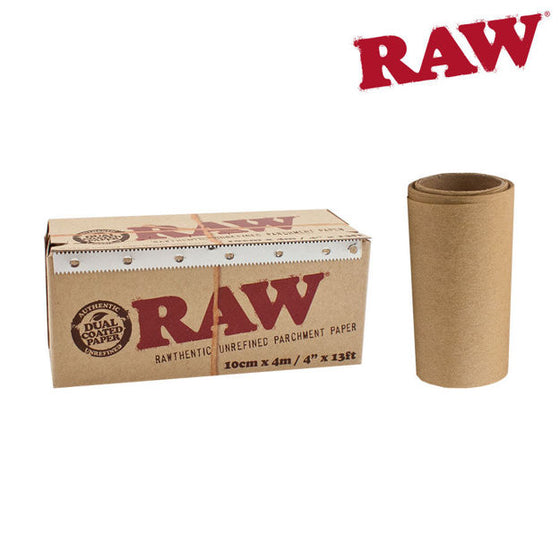 RAW Unrefined Parchment Paper - 100 mm x 4 m (4" x 13')