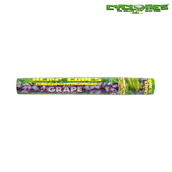 Cyclones Pre-Rolled Hemp Cones - Grape Flavour