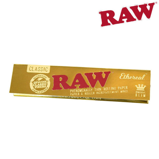 RAW Ethereal Rolling Papers | Size: King Size Slim