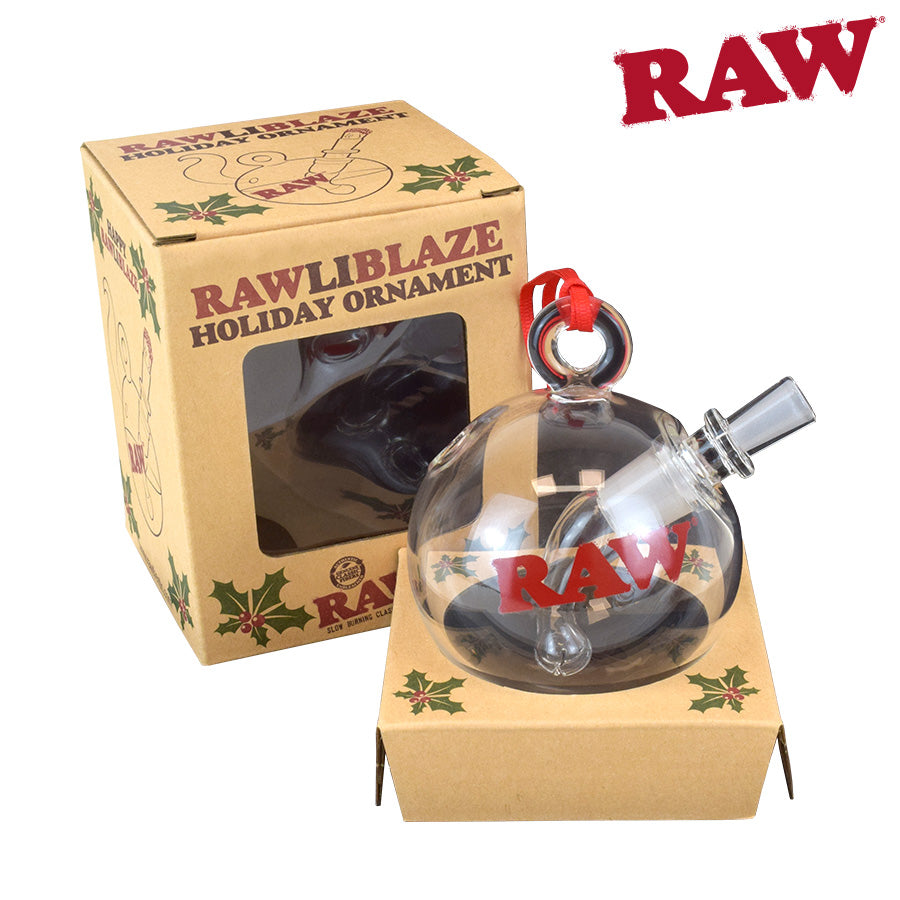 RAW Christmas Holiday Ornament | Cone Holder Pipe