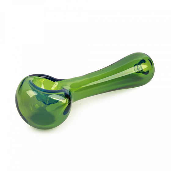 4.5" Spoon Hand Pipe - Green Colour